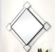 Asbury Mirrored & Chrome Accent Mirror (Wall) - Home Furniture And More (Brentwood, MD)
