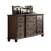 Baudouin Weathered Oak Dresser - Home Furniture And More (Brentwood, MD)