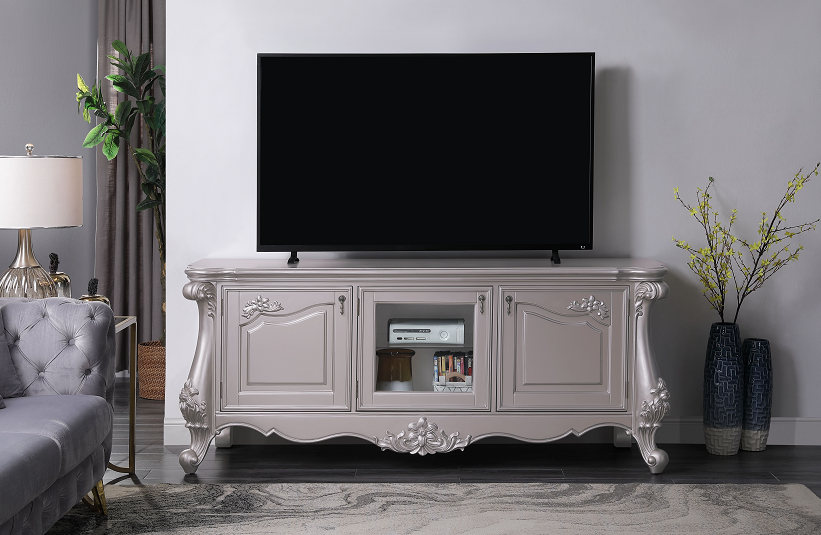 Bently Champagne TV Stand - Home Furniture And More (Brentwood, MD)