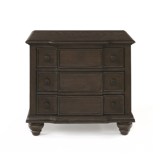 Baudouin Weathered Oak Nightstand - Home Furniture And More (Brentwood, MD)