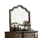Baudouin Weathered Oak Mirror - Home Furniture And More (Brentwood, MD)