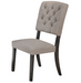 Bernard Fabric & Weathered Gray Oak Side Chair - Home Furniture And More (Brentwood, MD)