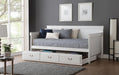 Bailee White Daybed (Twin Size) - Home Furniture And More (Brentwood, MD)