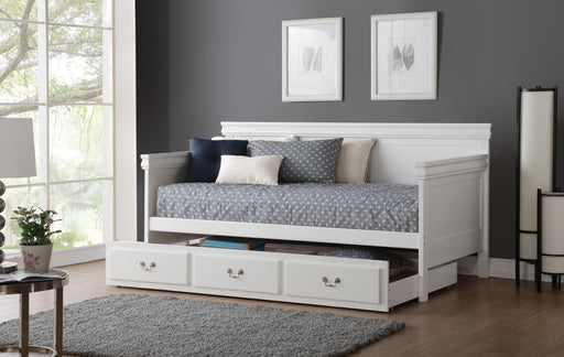 Bailee White Daybed (Twin Size) - Home Furniture And More (Brentwood, MD)