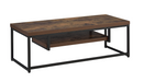 Bob Weathered Oak & Black TV Stand - Home Furniture And More (Brentwood, MD)