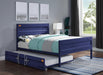 Cargo Blue Full Bed - Home Furniture And More (Brentwood, MD)