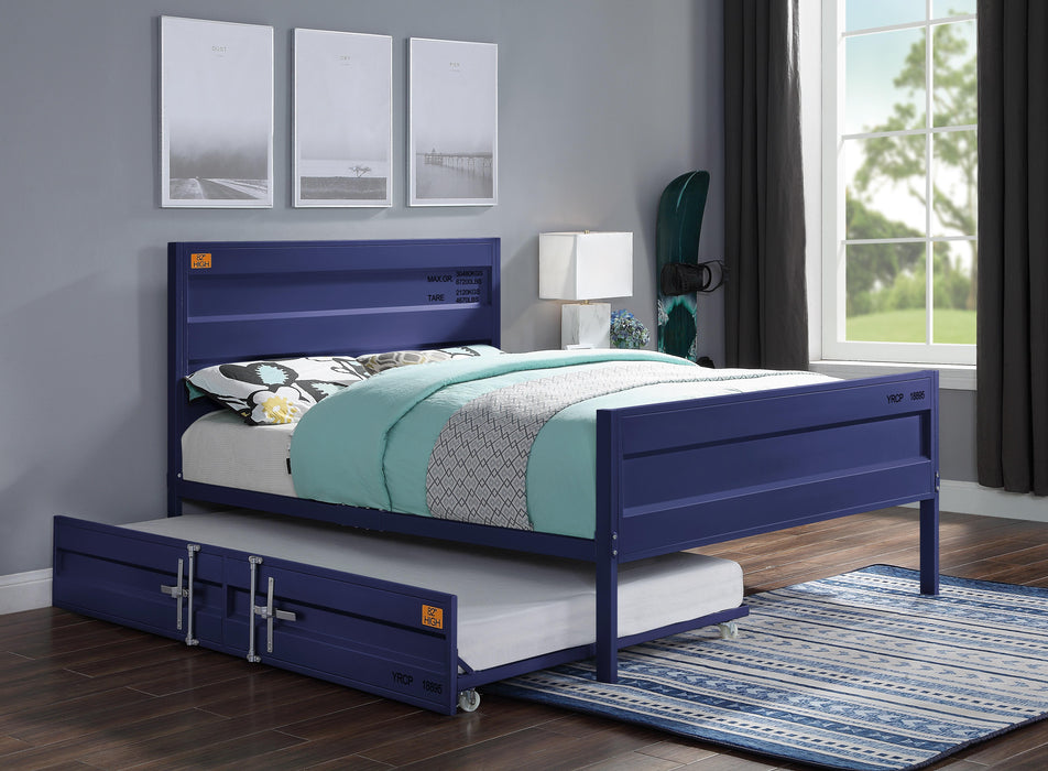 Cargo Blue Full Bed - Home Furniture And More (Brentwood, MD)