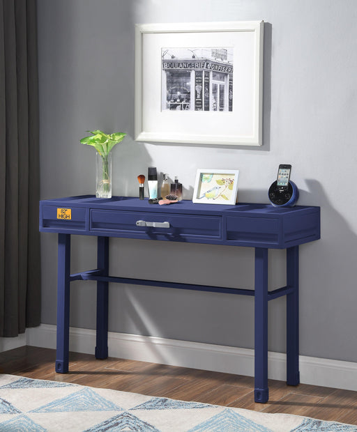 Cargo Blue Vanity Desk - Home Furniture And More (Brentwood, MD)
