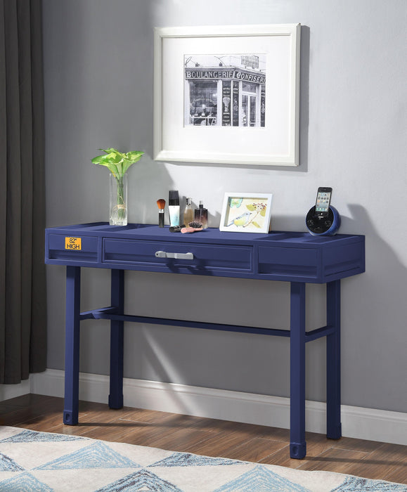 Cargo Blue Vanity Desk - Home Furniture And More (Brentwood, MD)