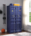 Cargo Blue Wardrobe (Double Door) - Home Furniture And More (Brentwood, MD)