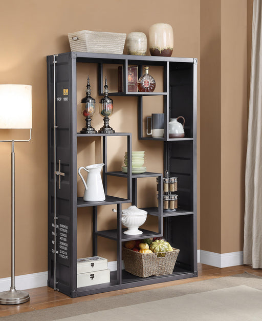 Cargo Gunmetal Shelf Rack / Book Shelf - Home Furniture And More (Brentwood, MD)