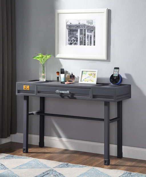 Cargo Gunmetal Vanity Desk - Home Furniture And More (Brentwood, MD)
