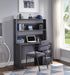 Cargo Gunmetal Desk & Hutch - Home Furniture And More (Brentwood, MD)