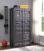 Cargo Gunmetal Wardrobe (Double Door) - Home Furniture And More (Brentwood, MD)