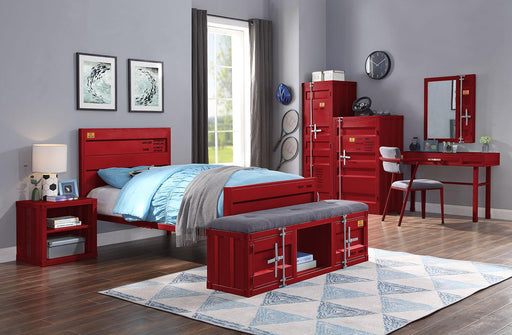 Cargo Red Twin Bed - Home Furniture And More (Brentwood, MD)