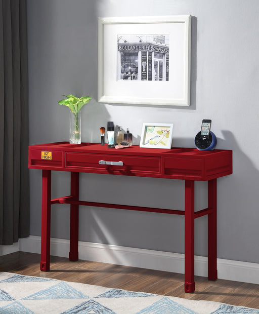 Cargo Red Vanity Desk - Home Furniture And More (Brentwood, MD)