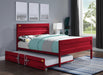 Cargo Red Full Bed - Home Furniture And More (Brentwood, MD)