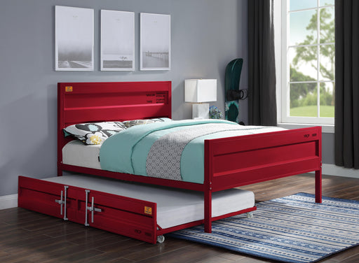 Cargo Red Full Bed - Home Furniture And More (Brentwood, MD)
