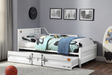 Cargo White Daybed & Trundle (Twin Size) - Home Furniture And More (Brentwood, MD)