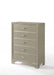 Carine Champagne Chest - Home Furniture And More (Brentwood, MD)