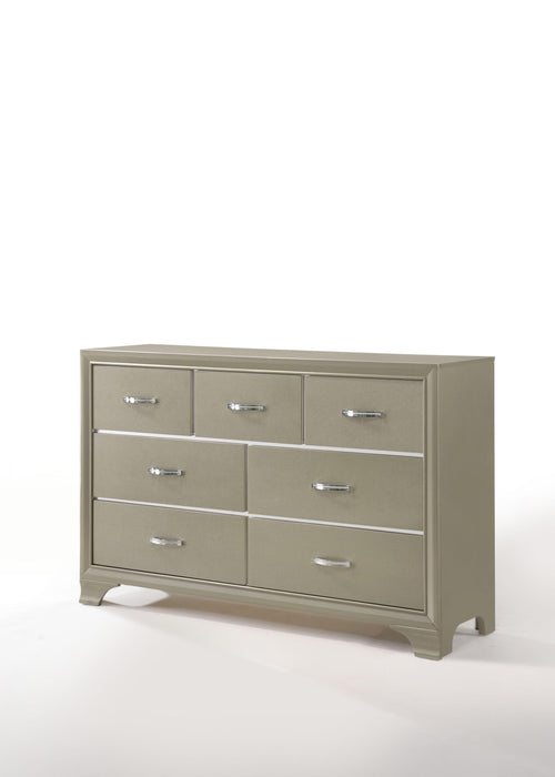 Carine Champagne Dresser - Home Furniture And More (Brentwood, MD)