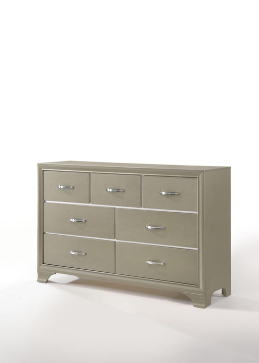 Carine Champagne Dresser - Home Furniture And More (Brentwood, MD)