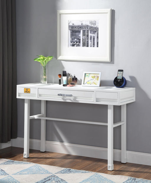 Cargo White Vanity Desk - Home Furniture And More (Brentwood, MD)