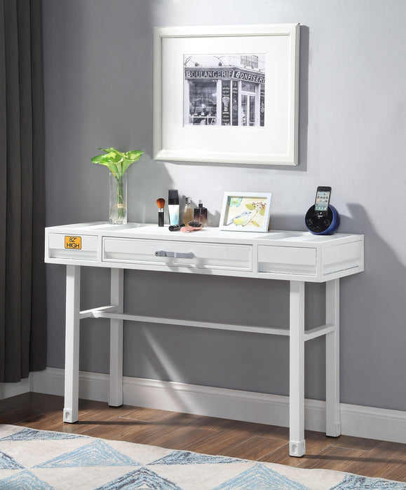 Cargo White Vanity Desk - Home Furniture And More (Brentwood, MD)