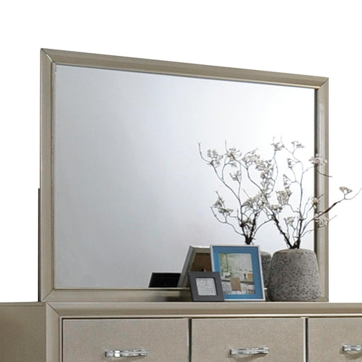Carine Champagne Mirror - Home Furniture And More (Brentwood, MD)