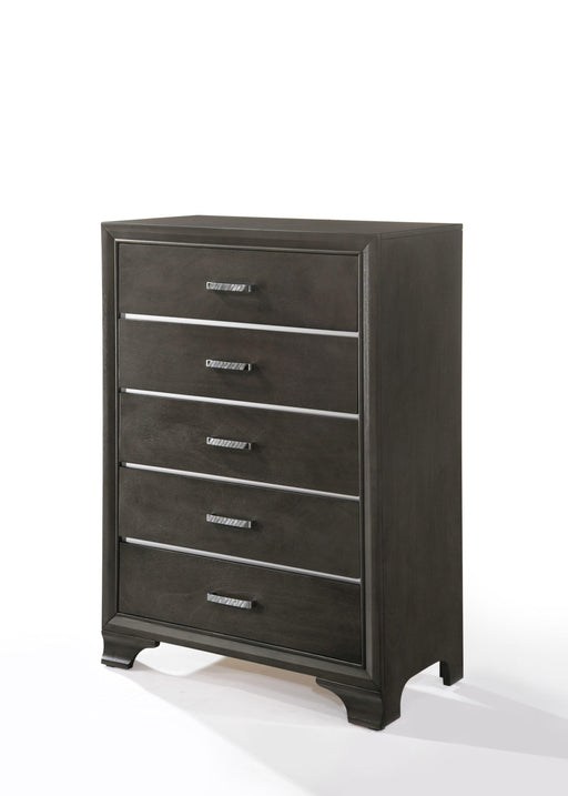 Carine II Gray Chest - Home Furniture And More (Brentwood, MD)