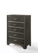 Carine II Gray Chest - Home Furniture And More (Brentwood, MD)