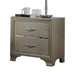 Carine Champagne Nightstand - Home Furniture And More (Brentwood, MD)
