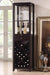 Casey Wenge Wine Cabinet - Home Furniture And More (Brentwood, MD)
