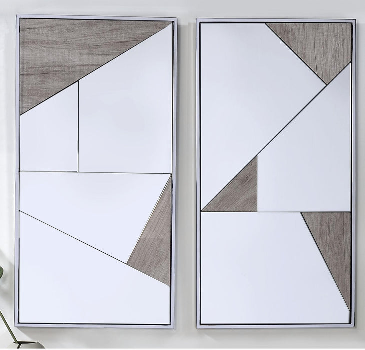 Chafik Mirrored, Chrome & Accent Mirror (Wall) - Home Furniture And More (Brentwood, MD)