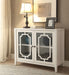 Ceara White Console Table - Home Furniture And More (Brentwood, MD)