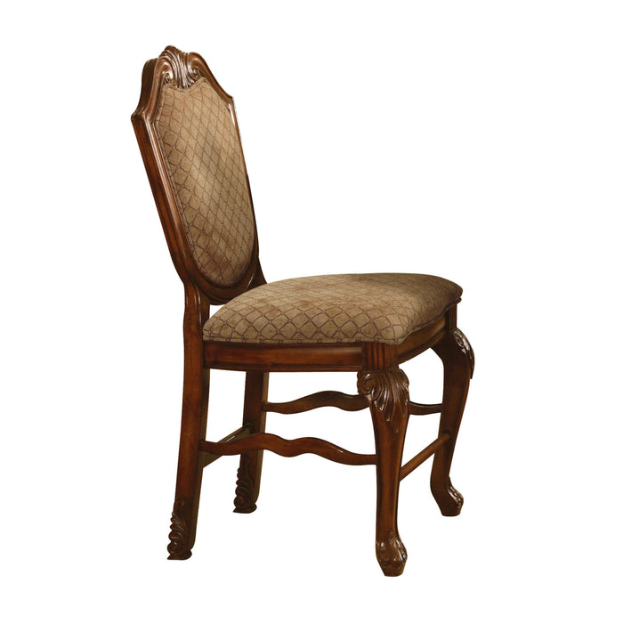 Chateau De Ville Fabric & Cherry Counter Height Chair - Home Furniture And More (Brentwood, MD)