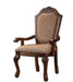 Chateau De Ville Fabric & Cherry Arm Chair - Home Furniture And More (Brentwood, MD)