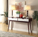 Christa Espresso & White Sofa Table - Home Furniture And More (Brentwood, MD)