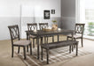 Claudia II Weathered Gray Dining Table - Home Furniture And More (Brentwood, MD)