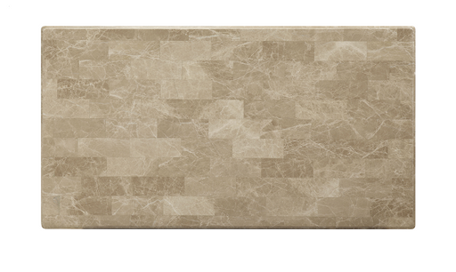 Daesha Marble & Antique Gold Coffee Table - Home Furniture And More (Brentwood, MD)