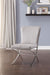 Daire Velvet & Chrome Side Chair - Home Furniture And More (Brentwood, MD)