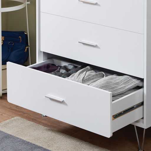 Deoss White Chest - Home Furniture And More (Brentwood, MD)