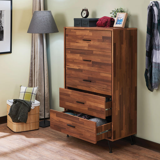 Deoss Walnut Chest - Home Furniture And More (Brentwood, MD)