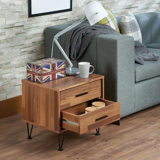 Deoss Walnut Accent Table - Home Furniture And More (Brentwood, MD)