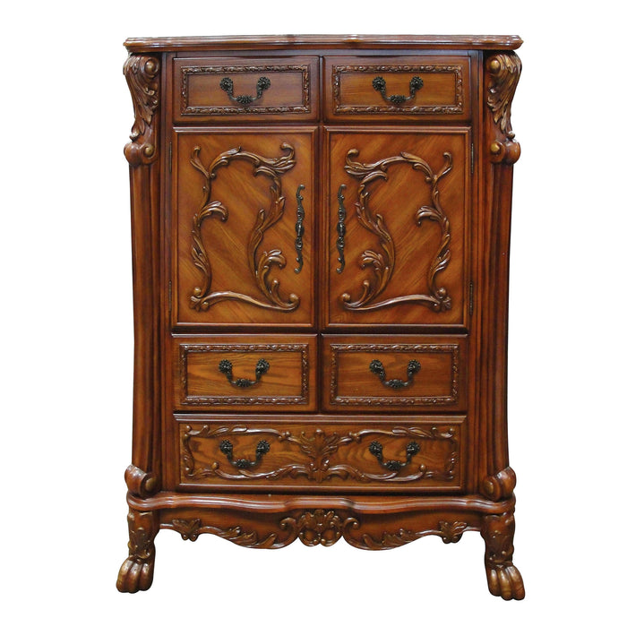 Dresden Cherry Oak Chest - Home Furniture And More (Brentwood, MD)