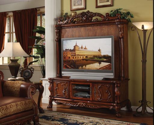 Dresden Cherry Oak Entertainment Center - Home Furniture And More (Brentwood, MD)