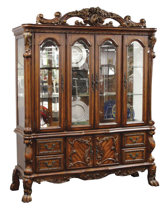 Dresden Cherry Oak Hutch & Buffet - Home Furniture And More (Brentwood, MD)