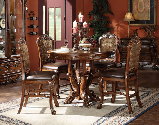 Dresden Cherry Oak Counter Height Table - Home Furniture And More (Brentwood, MD)