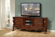 Dresden Cherry Oak TV Stand - Home Furniture And More (Brentwood, MD)