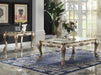 Dresden Gold Patina & Bone Coffee Table - Home Furniture And More (Brentwood, MD)